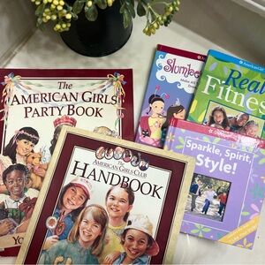 American Girl, American Girl books, Set of 5 AG books, mixed lot